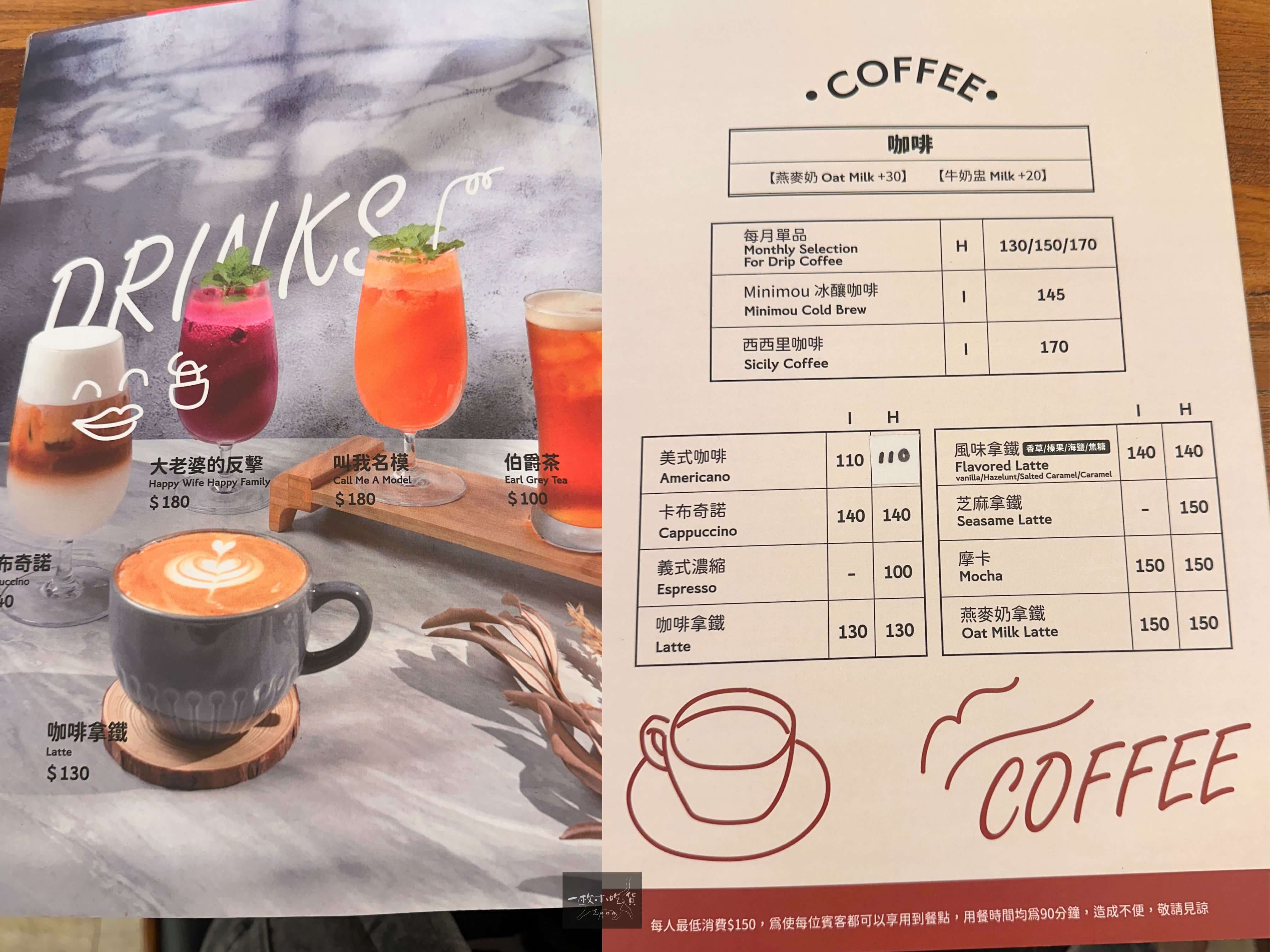 Minimou Brunch menu6